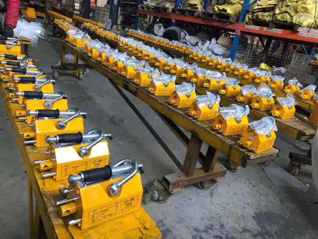 Capacity 100kg 300K 400kg Steel Pipe Plate Magnetic Lifter