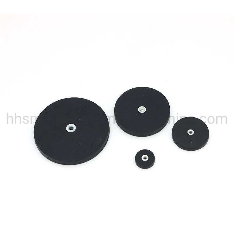 High Performance Rubber Coated Pot Magnet for Car LED Light Base