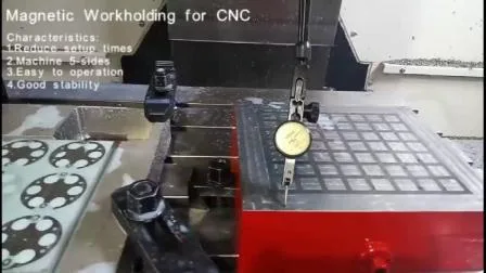 Mandris magnéticos permanentes CNC de tamanho personalizado para fresagem