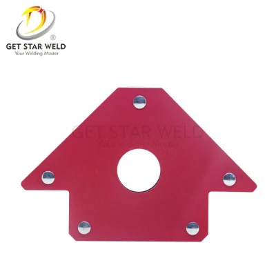 Get Star Weld 50 lbs conjunto magnético ângulo seta quadrado suporte de braçadeira de soldagem ímã